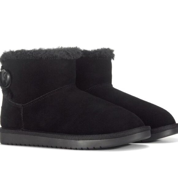Koolaburra By Ugg Nalie Mini Boot- Black - Picture 1 of 10